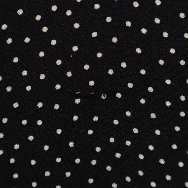 TOCCA Dot Pattern Short Sleeve One Piece 2 Black Women Used
