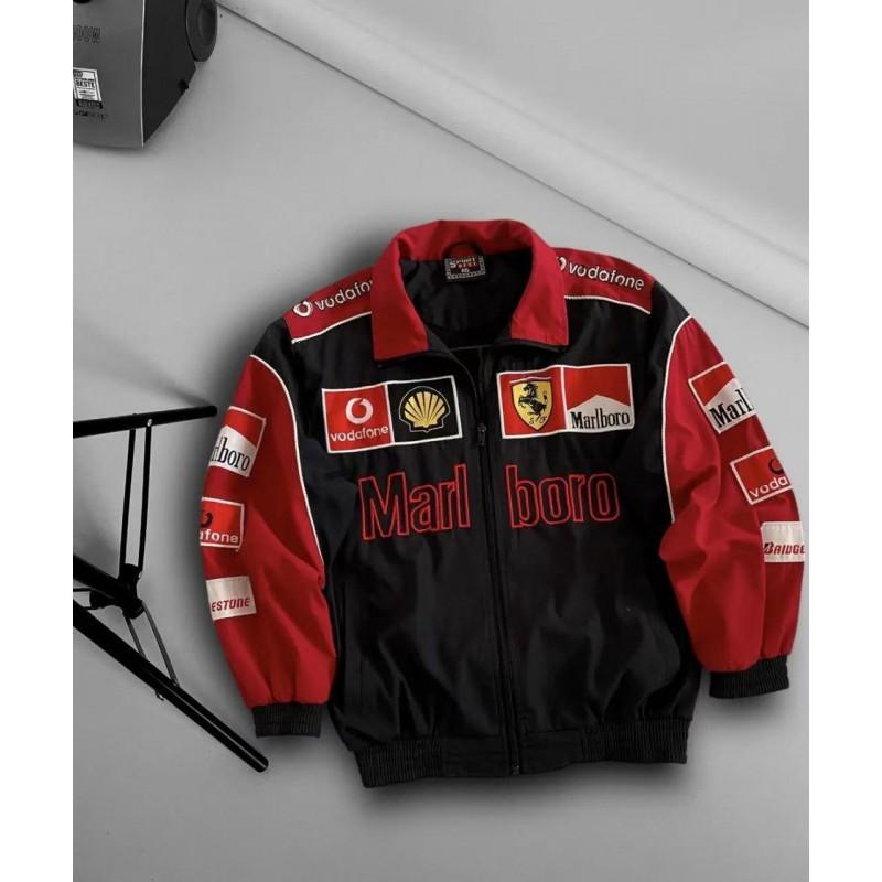 Men Women Racing Jacket Lightweight Warm Cotton Motor Outerwear Cycling Sports Training