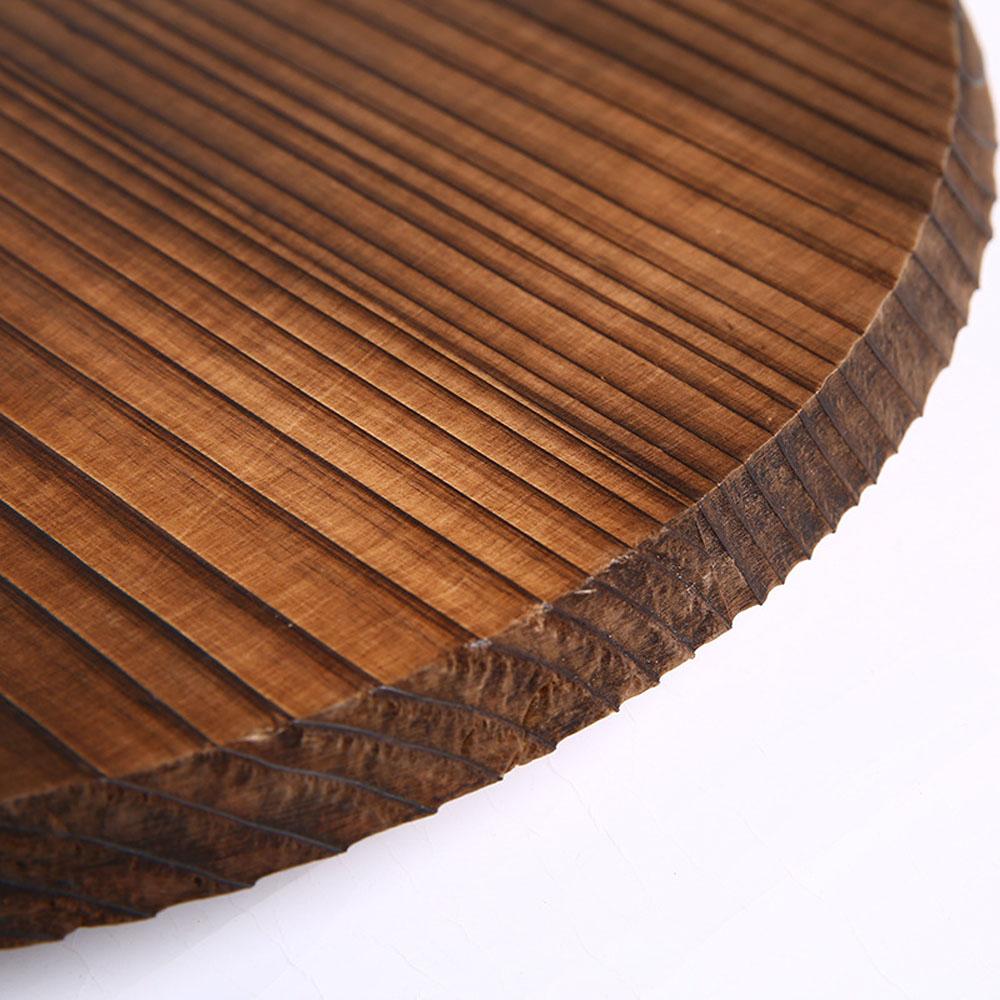 Accessories Anti-scalding Anti-overflow Pan Lid Iron Pot Cover Cookware Part Fir Wood Pot Lid