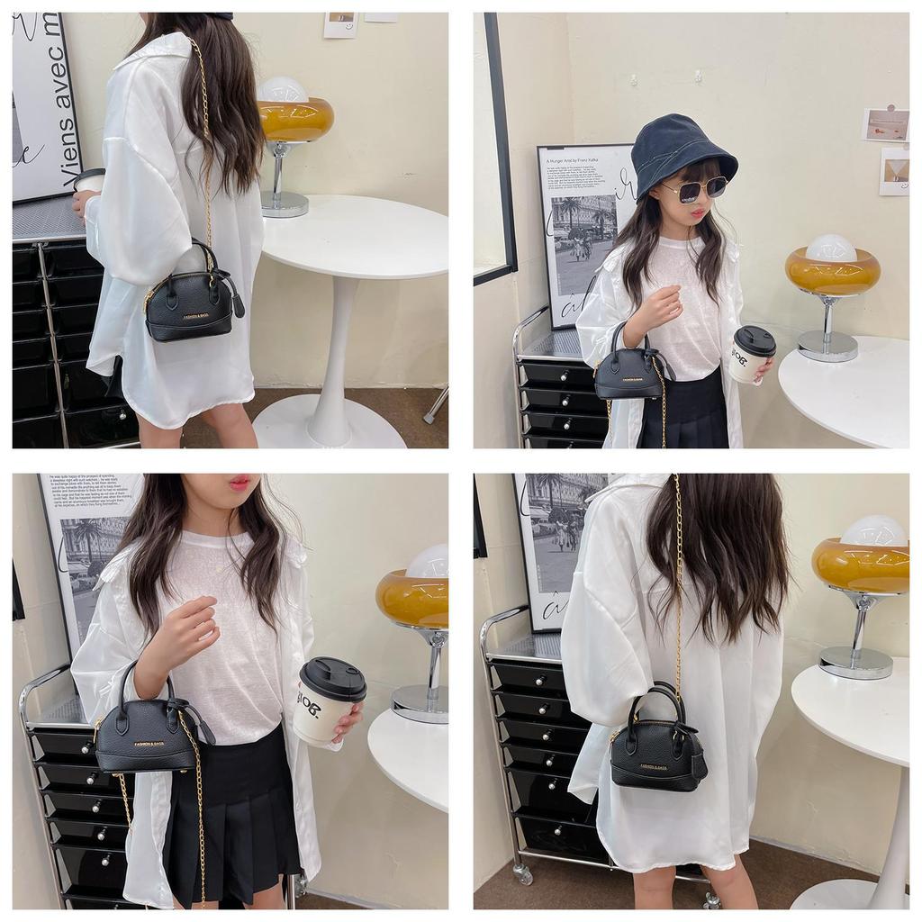 Stylish Girls' Shell Shoulder Crossbody Bag Trendy Mini Chain Coin Purse Wholesale 2023 Summer