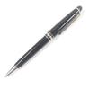 Отличная шариковая ручка MONTBLANC Meisterstck Classic Поворотный механизм Черный Серебристый Мужская Б/у