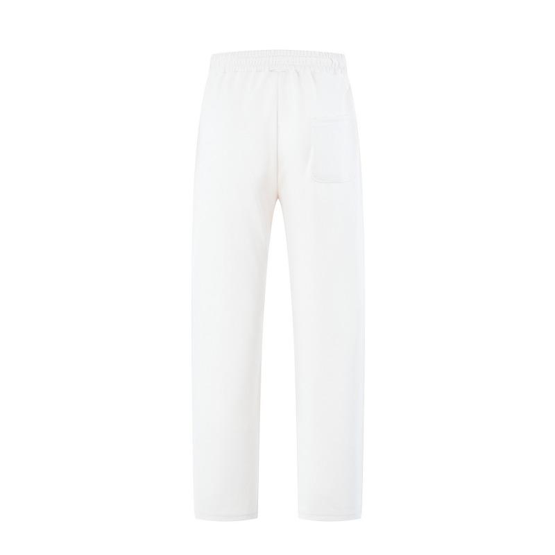 Весенняя мода прямые повседневные брюки мужские спортивные штаны на кулиске эластичная талия микро свободные нейтральный ветер спорт тренд универсальный