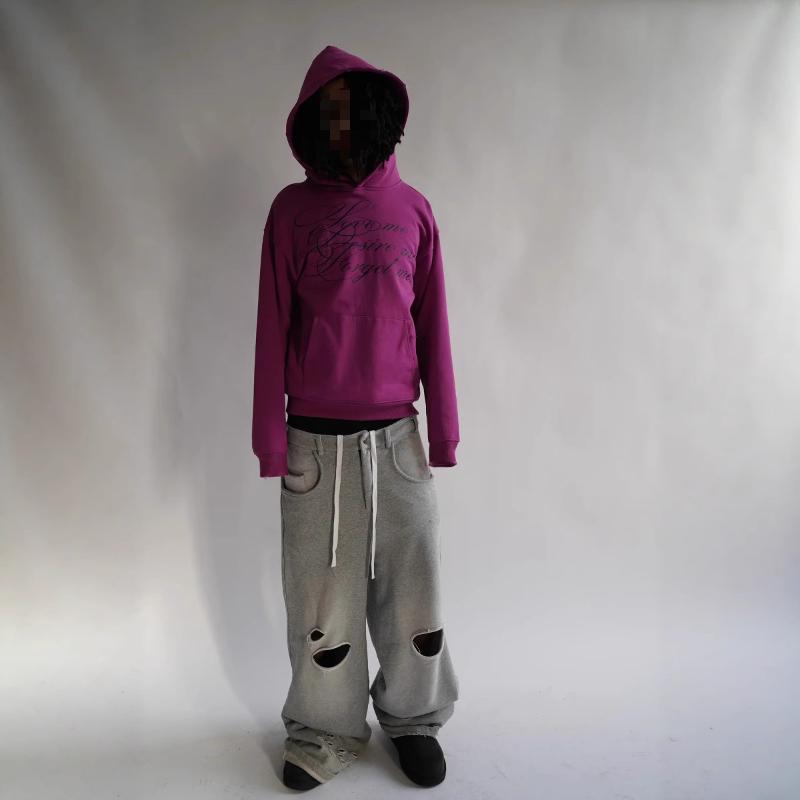 Европейский и американский уличный тренд Y2K, ретро-худи с длинным рукавом и принтом