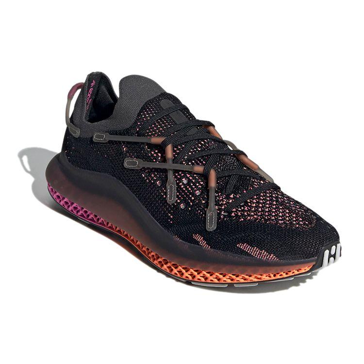 adidas Кроссовки унисекс 4D Fusio Black Orange Pink Core-Black Grey-Six FZ2414