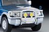 Tomica Limited Vintage Neo 1/64 Scale LV-N206a Mitsubishi Pajero Mid-Roof Wide VR with Optional Parts, 1994 Model, Blue/Silver, Finished