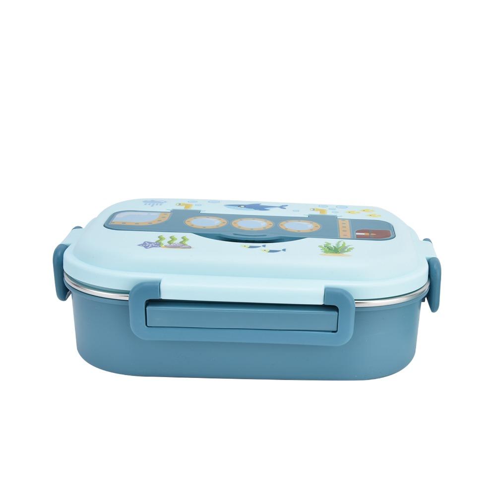 3 Compartment Leakproof Lunch Box With Soup Bowl Food Storage Container For Office