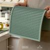Силиконовый Коврик для Бара Противоскользящий Сливной Коврик для Кофе Теплоизолирующий Бытовой Фильтрующий Коврик Комбинированный Тип Сливной Коврик Легко Чистить