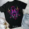 Samurai Demon Oni Akuma Mask Bushido Spirit Japanese Unisex Form T-shirt Comfortable Personality High Quality Cotton Tops