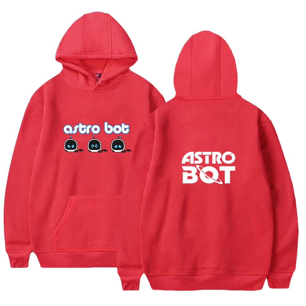 Мода для поклонников Astro Bot Аниме Печатный свитшот Спортивный Косплей Пуловеры Толстовка Косплей Костюм