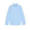 Spring New Women's Clothing Asymmetric Circular Lower Hem Long Sleeves Laminated Decoration Cotton Shirt 4786060