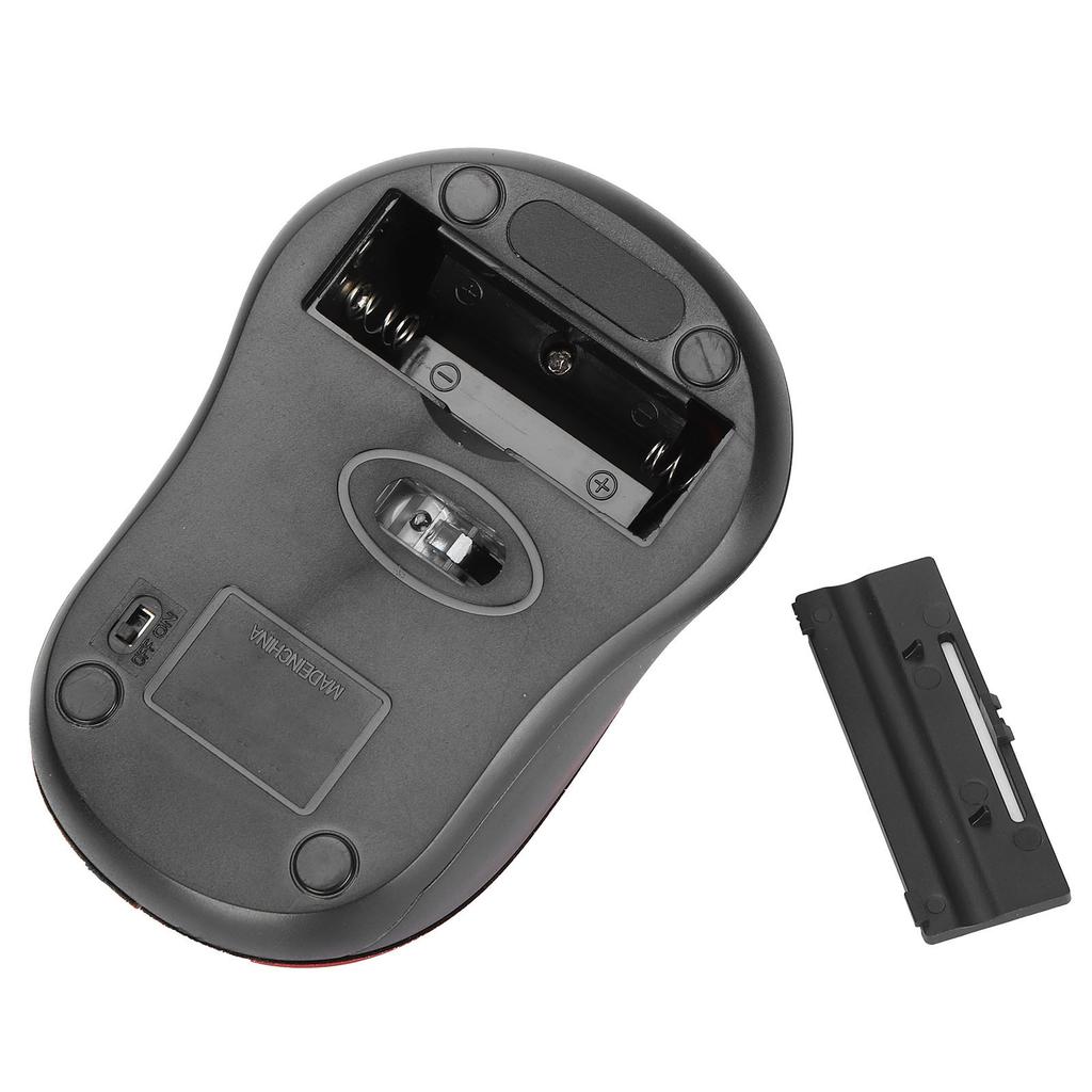 Wireless Mouse Distance FourWay Scroll Wheel Optical Mouse for Notebook Tablet PC(Red )