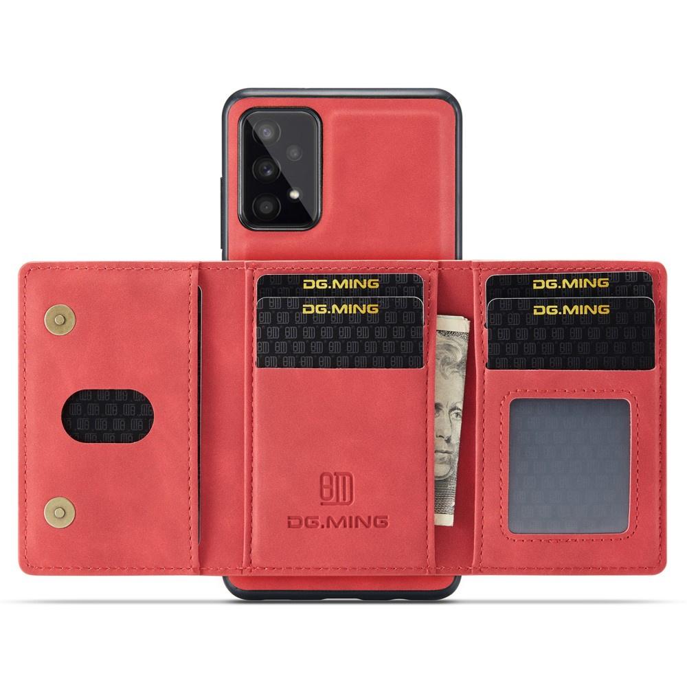 Case for Samsung Galaxy A53 5G, DG.MING 2in1, red