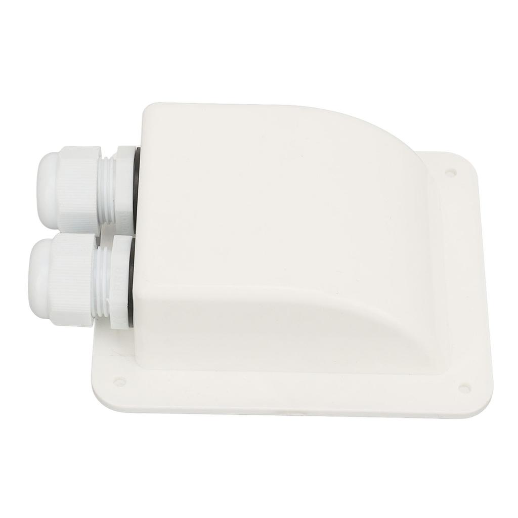 Солнечный двойной кабельный ввод Сальник Водонепроницаемый корпус для крыши автодома, лодки, яхты, кемпинга, путешествий, панели