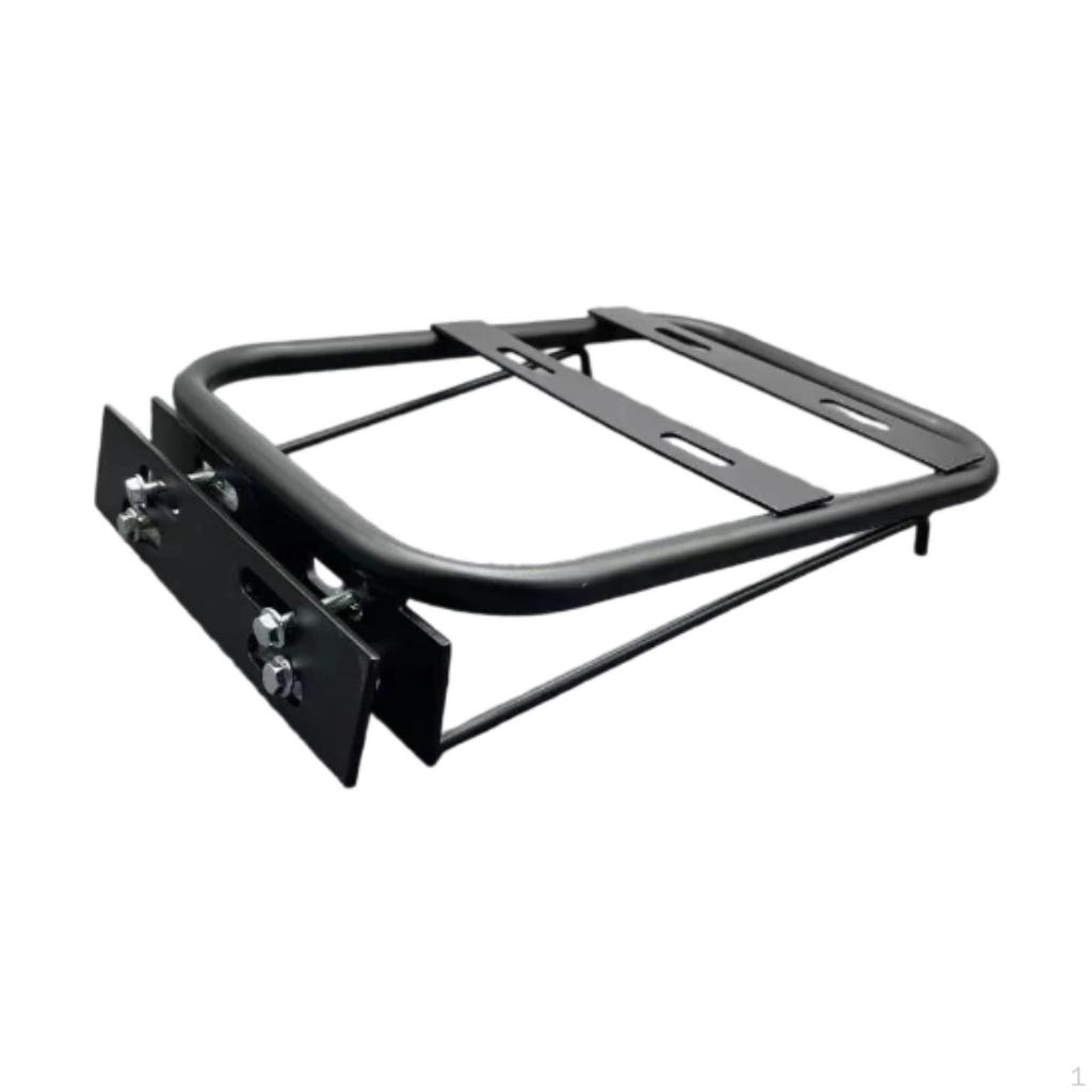 Electric Bike Rear Luggage Carrier, Tail Box Support Rack for Motorcycles