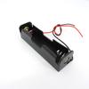 1/2/3/4 Slot Way 18650 Battery Storage Box Case DIY Batteries Clip 3.7v 1 2 3 4 Port  Holder Black Plastic Container  Lead 2Pin