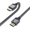 Wozinsky HDMI 2.1 Cable 8K@60Hz/4K@120Hz/2K@144Hz, 48Gbps, 2m, Silver (WHDMI-20 Model)