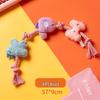 PETSVILLE Прочная веревочная игрушка-узел для маленьких и средних собак: Идеально для тренировок, самостоятельных развлечений и прорезывания зубов