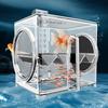 Transparent Fish Isolation Incubator Wall Mounted Fish Isolation Box Fish Egg Laying Room  Shrimp