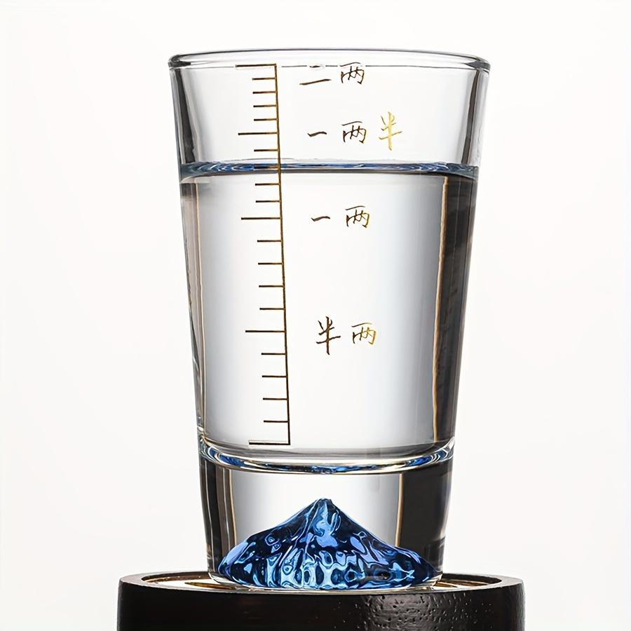 1 шт/6 шт. Горные стаканы для шотов, маленькие винные стаканы, китайские стаканы для байцзю для бара, паба, клуба, ресторана и домашнего использования, посуда для питья