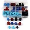 Cap Set Dust Cap for Car Air Conditioning Air Conditioning Valve Core Cap Valve Core Dust Caps Set