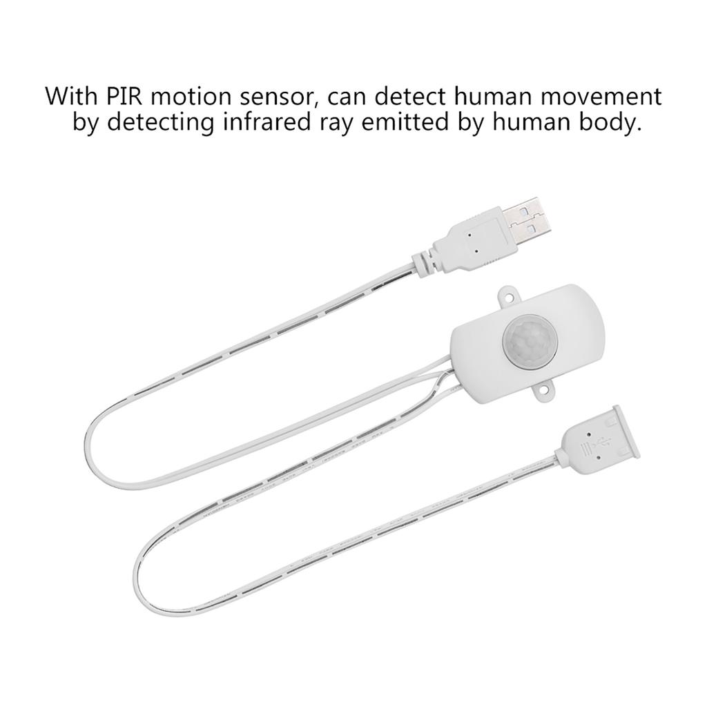 2А постоянного тока 5?24 В PIR инфракрасный датчик движения детектор автоматический выключатель светодиодная лента USB интерфейс белый