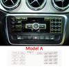 Внутренние аксессуары для Mercedes Benz GLA X156 CLA C117 AB Class W176 W246, мультимедийные компакт-диски, кнопки, украшения,
