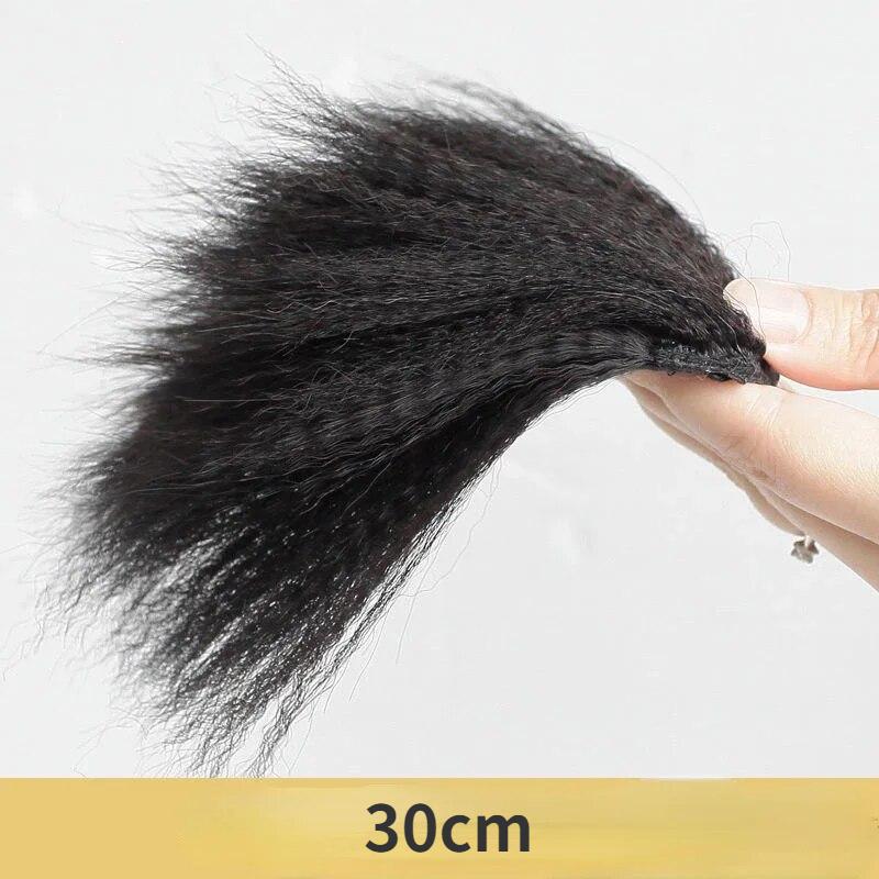 Подушка для головы из слоеных волос, синтетическая подушечка для волос, невидимая пушистая подушечка, зажим для пучка, объемная основа, женские аксессуары для волос