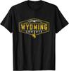 Футболка унисекс Wyoming Cowboys Apparel Mountain Sign