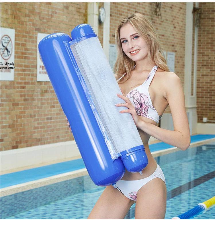 Надувной водный шезлонг-гамак, плавучая кровать - Складной диван двойного назначения