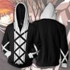 NEW Fashion Unisex 3D BLEACH Hoody Anime Kurosaki Ichigo Printed Cosplay Jacket Sweatshirts