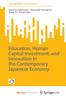 Книга Education, Human Capital Investment, and Innovation In the Contemporary Japanese Economy
