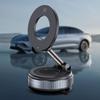 Magnetic Vacuum Car Mount Phone Holder Vacuum Suction Cup Car Phone Stand Folding Mobile Phone Stand for Gym Bath Shower