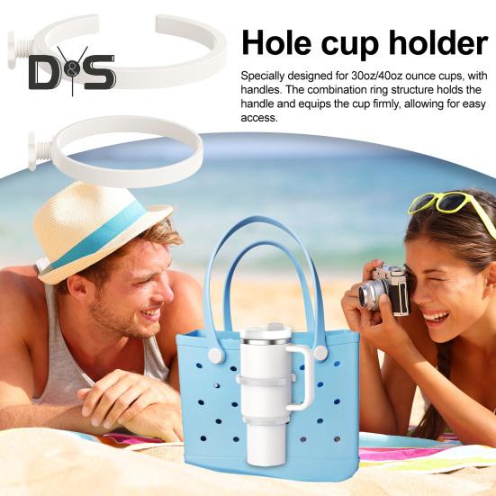Подстаканник 30/40 унций Универсальный подстаканник для сумки Bogg, дизайн с одной гайкой, многофункциональный подстаканник для путешествий и активного отдыха