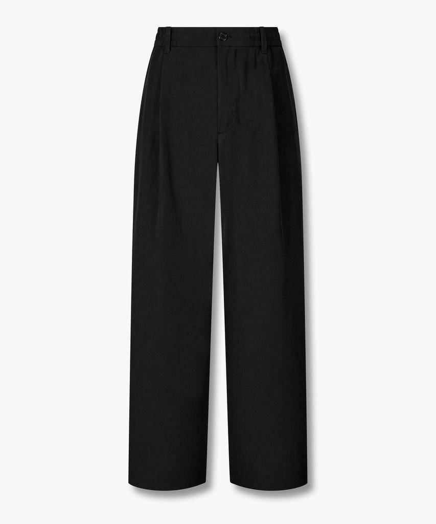 STUDIO TOMBOY [Men] Basic One-Pleat Elastic Pants_Black 9156231193