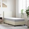 VidaXL Matelas à ressorts ensachés moyen 90x190 cm 372809
