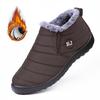 Warm Winter Boots WaterResistant Easy SlipOn Cushioned Sole Fuzzy Minimal Heel Rounded Toe Cozy Lining Insulated Comfy Ideal for Chilly Climates