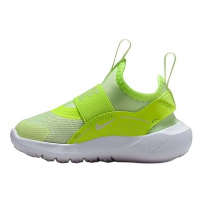 Flex Runner Удобные Универсальные Прочные Низкие Кроссовки для Ходьбы Детские кроссовки Флуоресцентно-желтый Белый IF2895-700