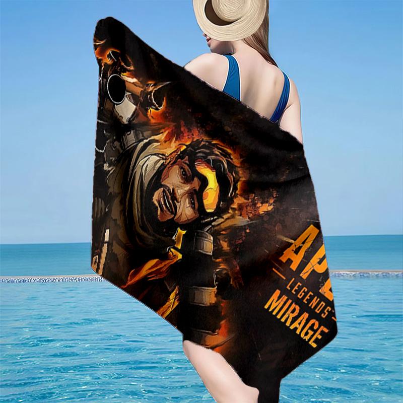 1PC Space Explorer Adventure Beach Towel - Soft, Absorbent Microfiber, Lightweight, Ideal for The Beach, Parties, Travel, Camping fan gifts