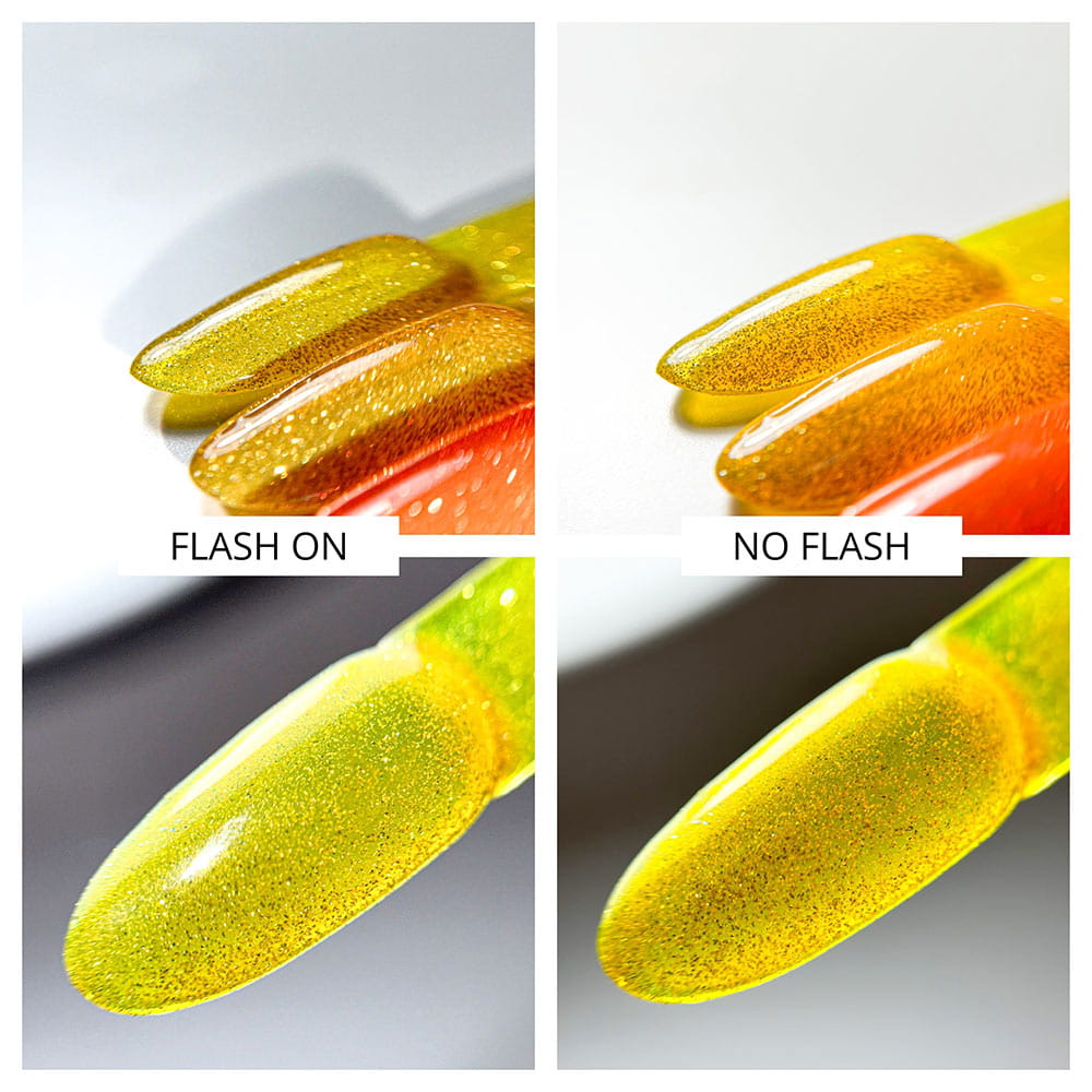 Lakier Hybrydowy Led/Uv Gel Polish Molly Nails Flashing Lights Neon Nr 640 Endless Sun Hema/Di-Hema Free 8G