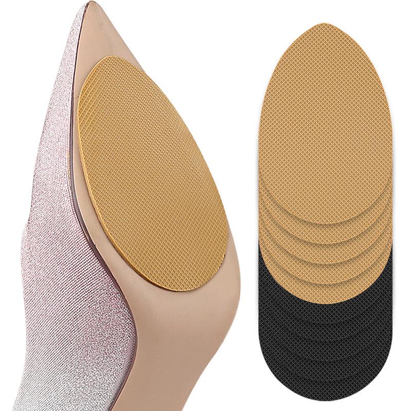 Силиконовые противоскользящие звукопоглощающие накладки на подошвы обуви: Износостойкие наклейки для балеток, туфель на каблуке и кожаной обуви.