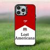 Чехол для телефона Singer MGK LOST A-AMERICANA для iPhone 17,16,15,14,13,12,11,Pro,Max,Plus,E,Air,Mini Черный ТПУ IMD Чехол