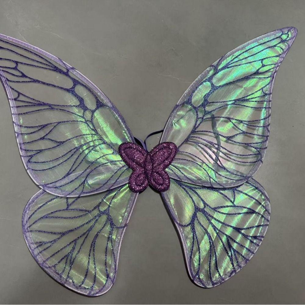 Sparkling Fairy Wings Princess Angel Wing Elf Cosplay Wing Funny Butterfly Wings Party Props
