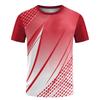 Quick-drying Outdoor Men's T-shirt 3D Print Tennis Training Suit Summer Loose Comfortable Men Round Neck Tshirt