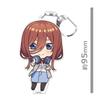 The Quintessential Quintuplets Puni Keychain Miku Nakano [azumaker] Colle! (with Stand)