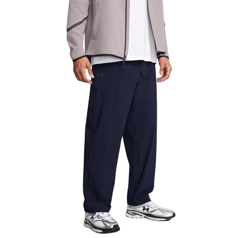 Under Armour UA Vibe Solid Woven Comfortable Training Pants Men низ Navy-Blue 1386556-410