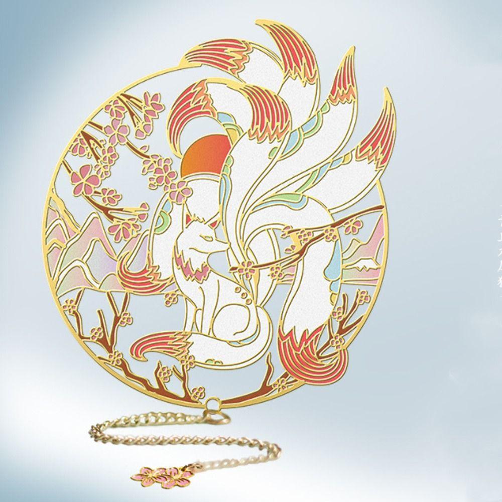 Закладка в китайском стиле с драконом Brid Tassel маркер для страниц книги металлический зажим для книг школьные канцелярские принадлежности