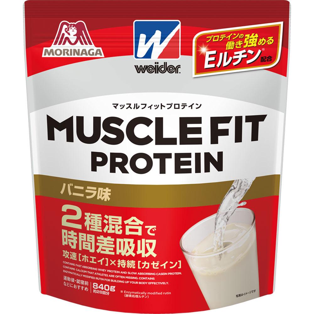 Morinaga Seika Wider Muscle Fit Протеин Ванильный вкус 840г WIDDER WIDDER