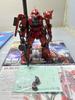 [Б/У] Ганпла HG Мобильный доспех Gundam THE ORIGIN Zaku II Красный Комета Погодоустойчивый Окрашенный Готовый продукт 1/144 MS-06S Версия Шара