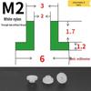 Т-образная нейлоновая прокладка-шайба с резьбой M3-M35, изолирующий спейсер