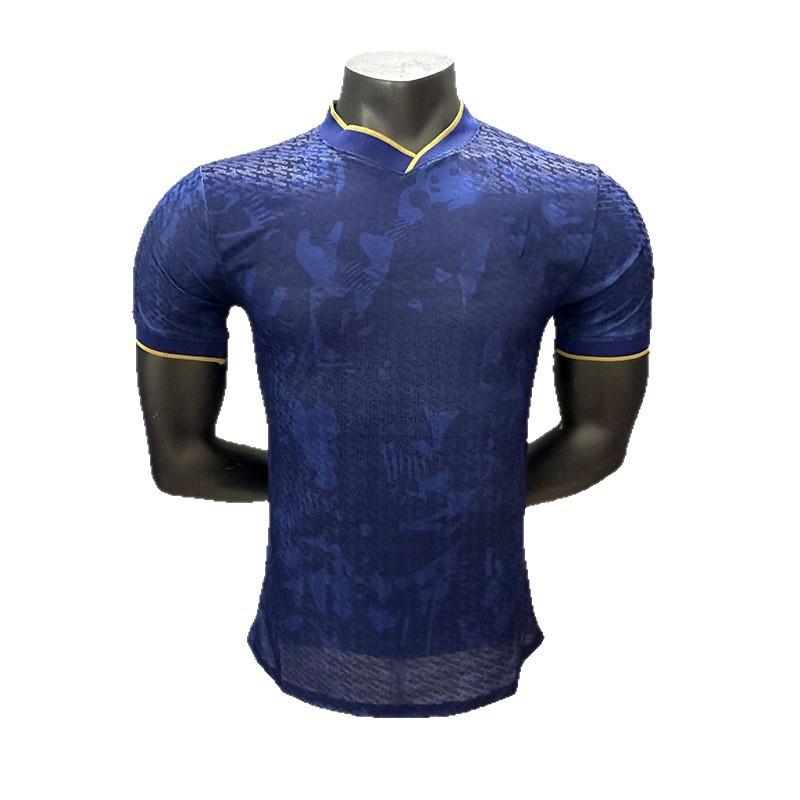 Mens Bamboo Fiber Soccer Jersey Short Sleeve Football Shirt World Cup 26 Players Edition Chelsea Design